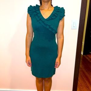 Green Cashmere dress
